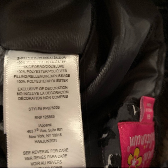 Pink Platinum Cheetah Print Gray/Black/White Snow Bibs - Picture 9 of 10